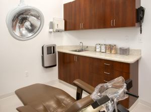 interior office image - exam chair